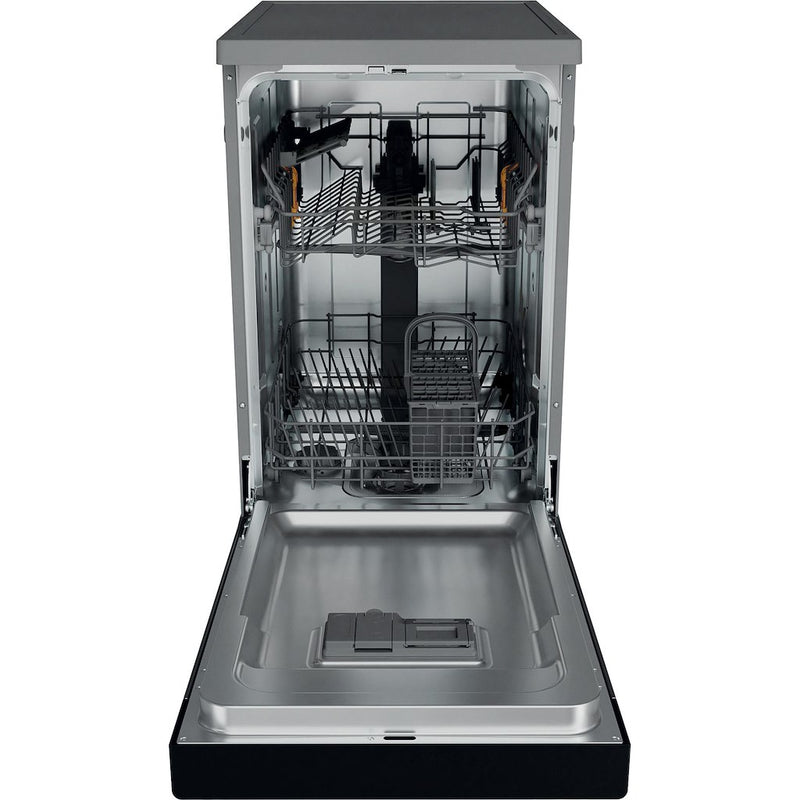 Whirlpool WH2FE10CS80XUK Freestanding 45cm Slimline Dishwasher - Inox