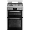 Hotpoint HDG6GDCWX 60cm Freestanding Gas Double Oven Cooker with Glass Lid Thumbnail
