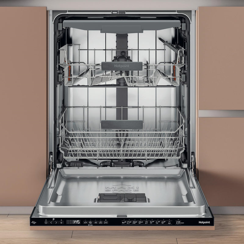 Hotpoint H7IB16M6LUK 16 Place Setting Integrated Full Size Dishwasher with Third Rack