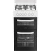 Hotpoint HDG5GCW Freestanding 50cm Gas Double Cooker - White Thumbnail