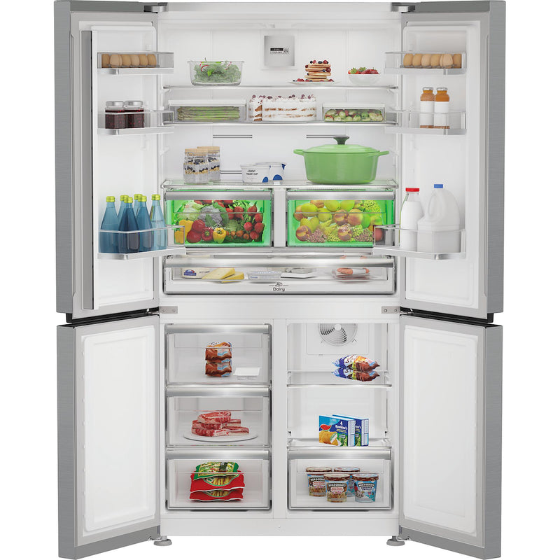 Hotpoint HPGF6544X4UK Triple No Frost American Fridge Freezer with VitalCare
