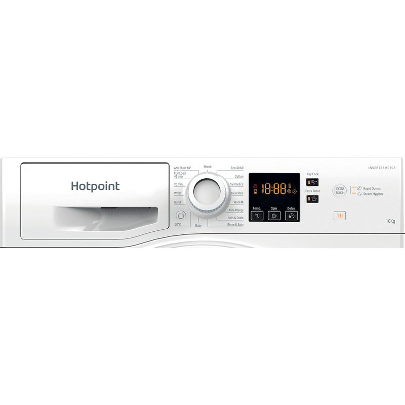 Hotpoint NSWM 1046 W UK Anti-Stain 10kg 1400rpm Washing Machine - White