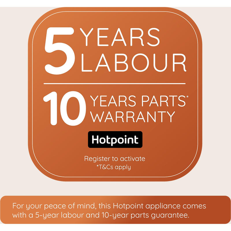 Hotpoint HP124GACAREUK 12kg 1400rpm Fabric Care Pro Washing Machine with HomeWhiz - Manhattan Grey