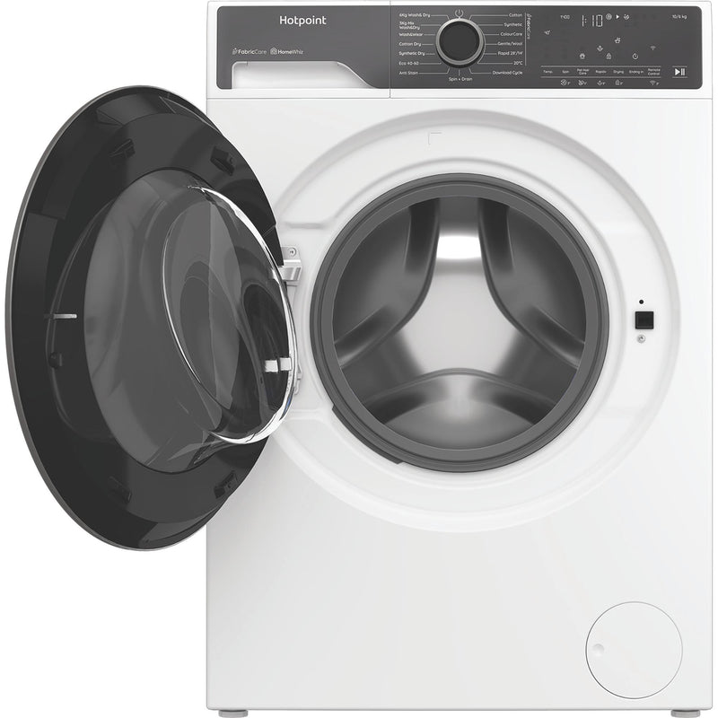 Hotpoint HPD1093CAREUK 10kg Wash 6kg Dry Fabric Care Pro Washer Dryer with HomeWhiz - White