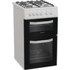 Hotpoint HTG5GCW Freestanding 50cm Gas Double Cooker - White Thumbnail