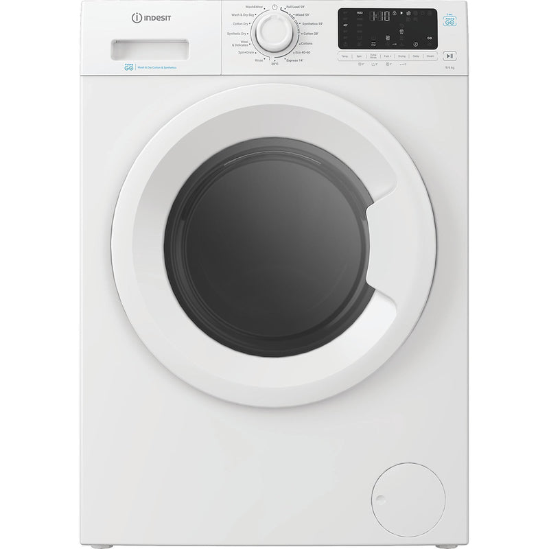 Indesit IDP9646PUSHGOUK 9kg Wash 6kg Dry Push&Go Washer Dryer with Steam - White