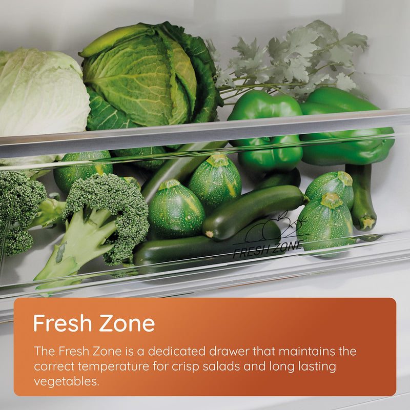 Hotpoint HPK26363WXP4UK Freestanding Dual No Frost 60/40 Fridge Freezer with Even Flow