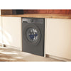 Hotpoint HB103WGCAREUK Fabric Care Freestanding 10kg 1400rpm Washing Machine with HomeWhiz - Manhattan Grey Thumbnail