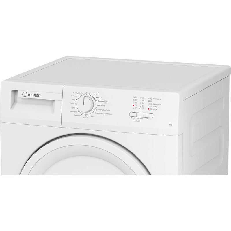 Indesit CYDC72WWGLUK 7kg Condenser Tumble Dryer - White (Discontinued)