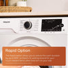 Hotpoint HBD9681ANTISTAINUK AntiStain Freestanding 9+6kg Washer Dryer - White Thumbnail