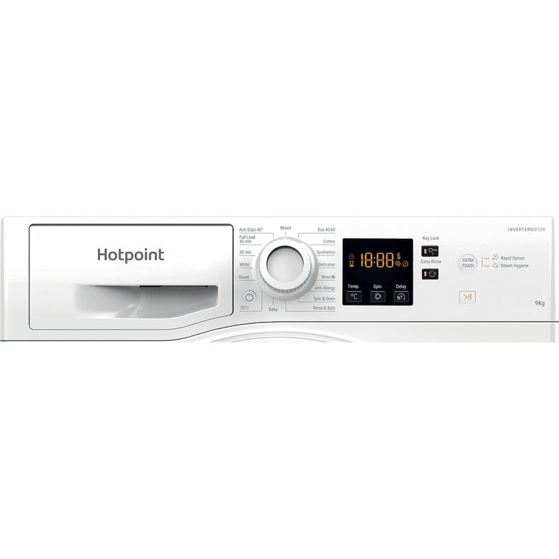 Hotpoint NSWF 946 W UK Anti-Stain 9kg 1400rpm Washing Machine - White