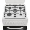 Hotpoint HTG5GCWL Freestanding 50cm Gas Cooker - White Thumbnail