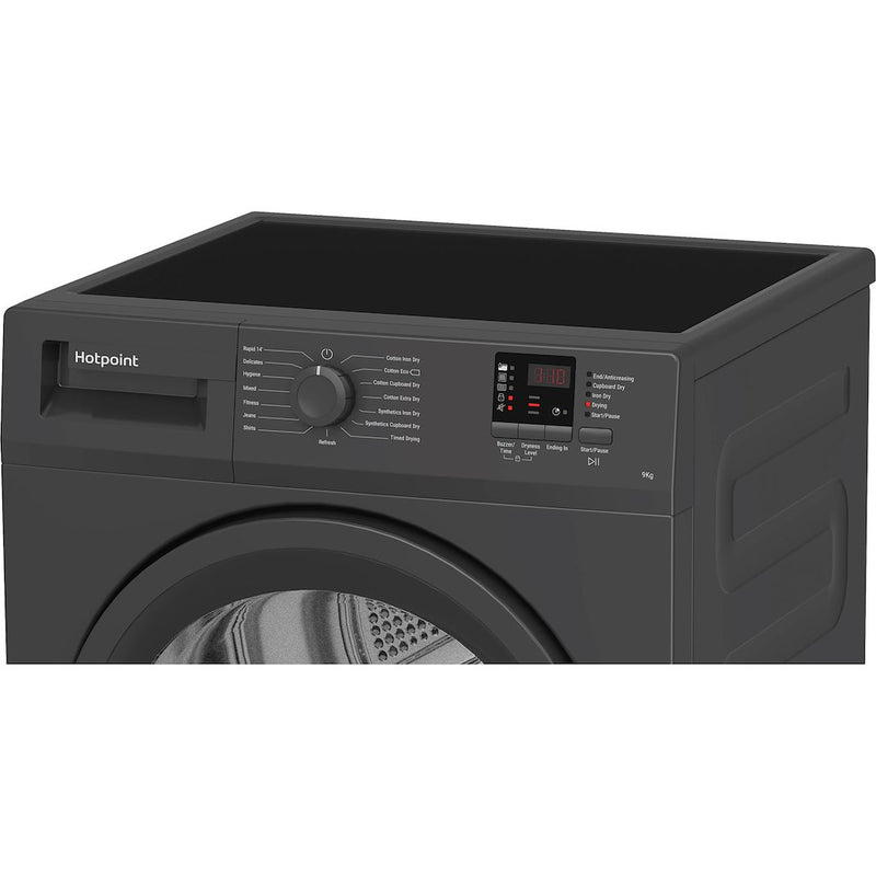 Hotpoint CHDC92GGGDUK 9kg Condenser Tumble Dryer - Graphite (Discontinued)