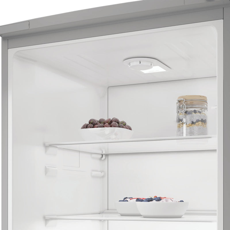 Indesit MLINS1411SEUK 367L Freestanding Low Frost Tall Larder Fridge - Silver