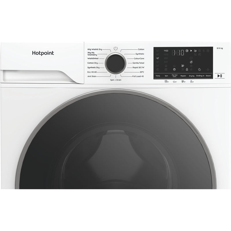 Hotpoint HBD8680ANTISTAINUK 8+6kg AntiStain Freestanding Washer Dryer