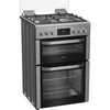 Hotpoint HDG6GDCWX 60cm Freestanding Gas Double Oven Cooker with Glass Lid Thumbnail