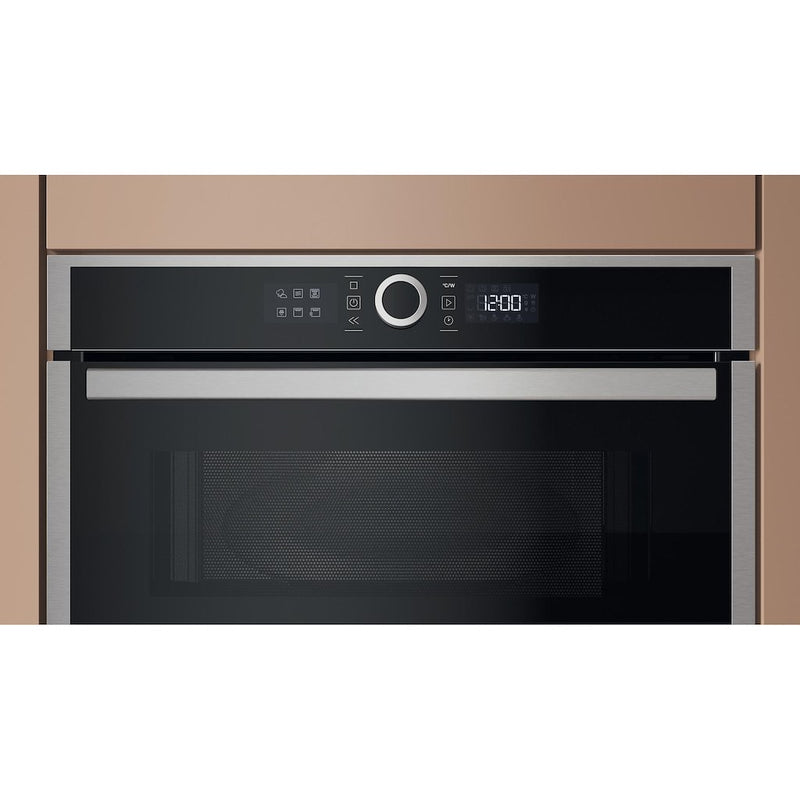 Hotpoint HMD44MXUK Built-In Microwave Oven and Grill - Stainless Steel