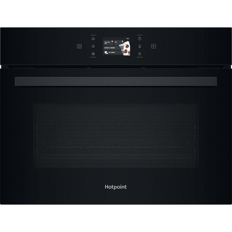 Hotpoint HCW9OWPHTSBUK Built-In Compact Oven with Microwave Function - Black