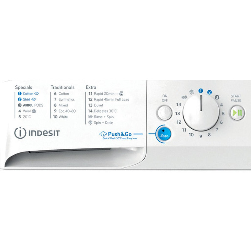 Indesit BWE 71496X WV UK Freestanding 7kg Washing Machine (Discontinued)