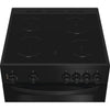 Indesit IDE6VMB 60cm Electric Cooker with Ceramic Hob - Black Thumbnail