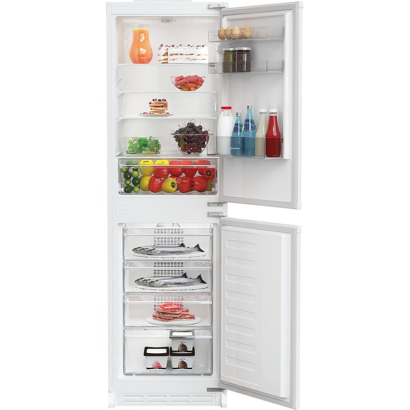 Indesit KINH 1261B4 UK No Frost 50/50 Integrated Fridge Freezer
