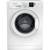 Hotpoint NSWF 846 W UK Anti-Stain 8kg 1400rpm Washing Machine - White Thumbnail