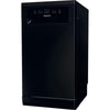 Hotpoint HP2FE10CS90BUK Freestanding 45cm Slimline Dishwasher with 10 Place Settings - Black Thumbnail