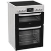 Hotpoint HTE6VDCW, 60cm Electric Cooker - White Thumbnail