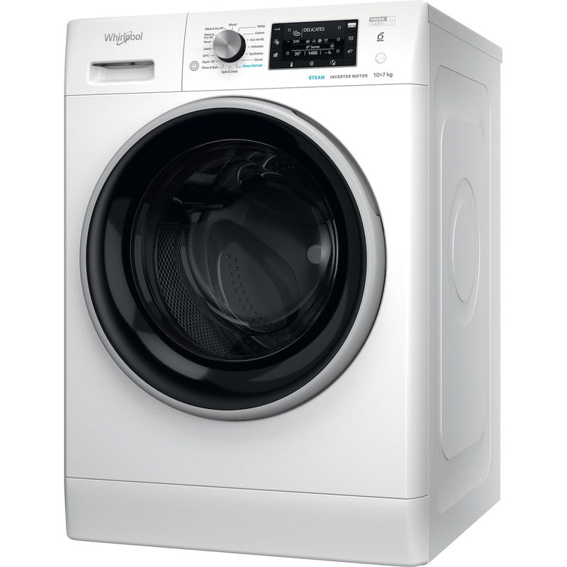 Whirlpool FFWDD 1074489 BSV UK Freestanding 10+7kg Washer Dryer (Discontinued)