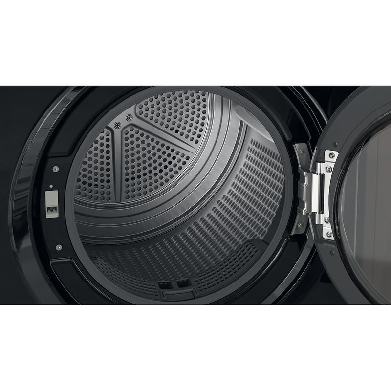 Hotpoint Crease Care NT M11 82BSK UK 8kg Heat Pump Tumble Dryer - Black (Discontinued)