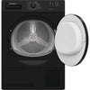 Indesit CYDC82BBGLUK 8kg Condenser Tumble Dryer - Black Thumbnail