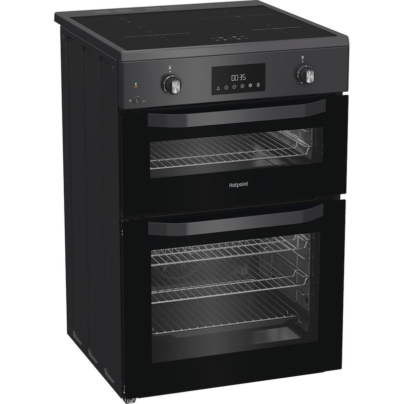 Hotpoint HDE6IDC2SA, 60cm Induction Cooker - Anthracite
