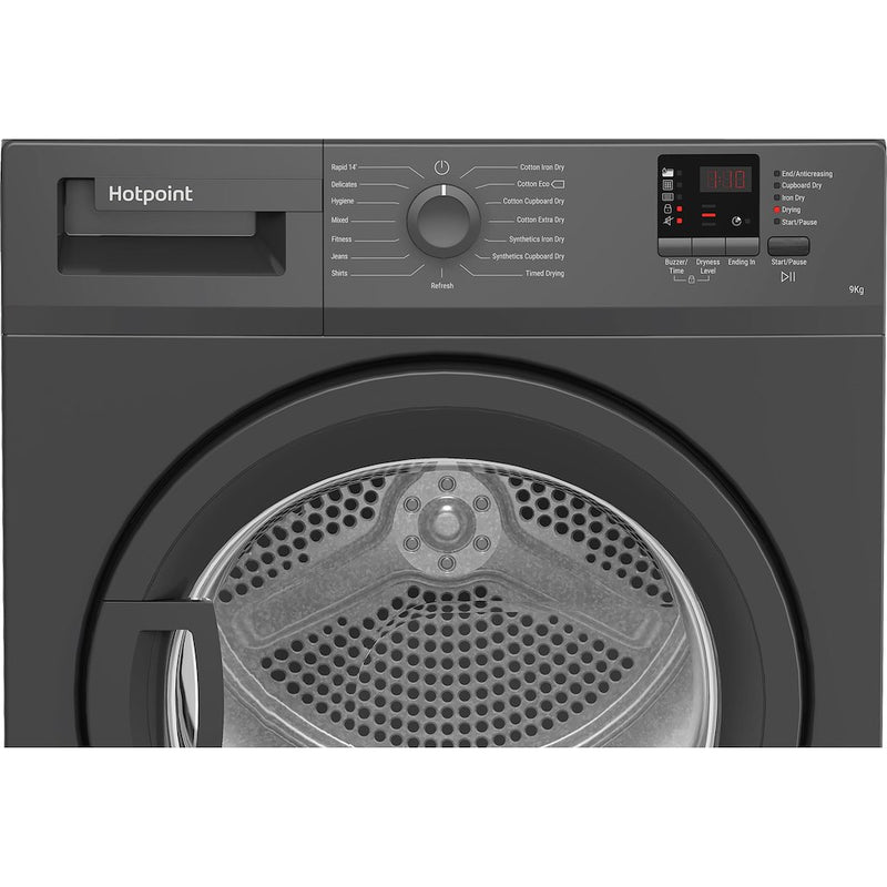 Hotpoint CHDC92GGGDUK 9kg Condenser Tumble Dryer - Graphite (Discontinued)