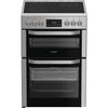 Hotpoint HDE6VDCASX Freestanding 60cm Electric Double Cooker - Inox Thumbnail
