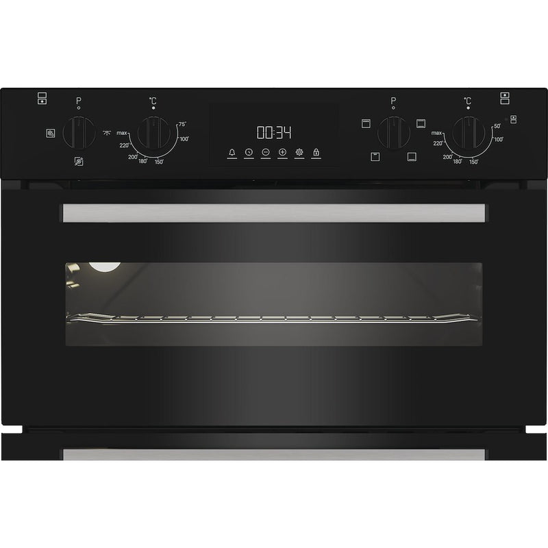 Indesit DUI10DB Built-In Double Oven - Black