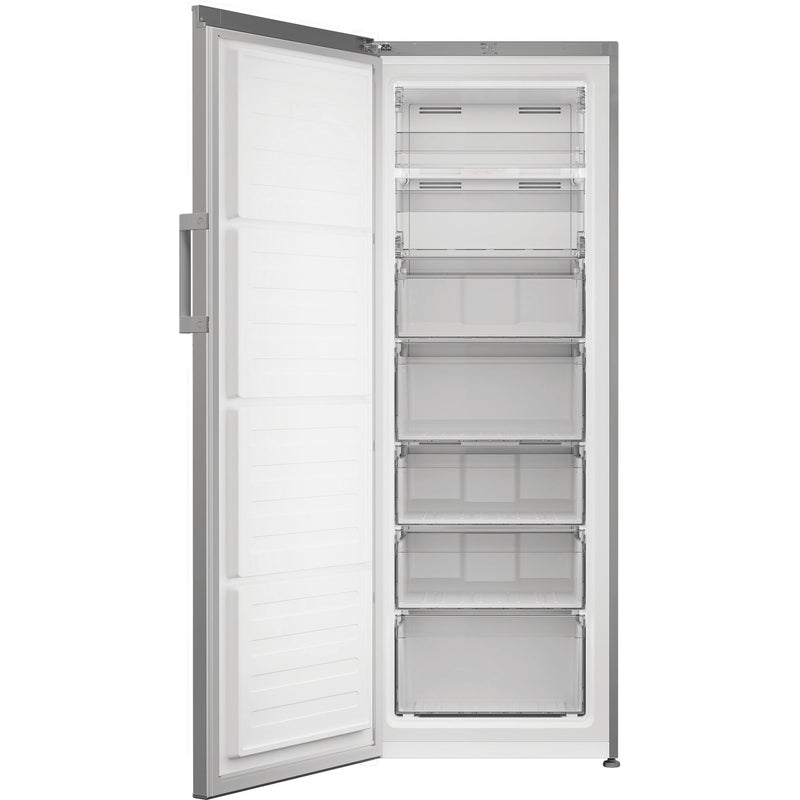 Indesit MFINF1292S4UK 256L Freestanding Frost Free Tall Freezer - Silver