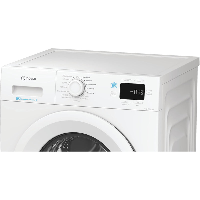 Indesit Push&Go IP 846 PUSH&GO UK 8kg Washing Machine - White