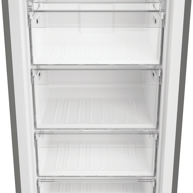 Hotpoint HPMFF1292XBR4UK 256L Freestanding Frost Free Tall Freezer - Dark Inox