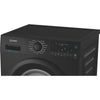 Indesit IDP9646BPUSHGOUK 9kg Wash 6kg Dry Push&Go Washer Dryer with Steam - Black Thumbnail