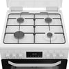 Hotpoint HTG6GDCW, 60cm Gas Cooker - White Thumbnail