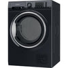 Hotpoint Crease Care NT M11 82BSK UK 8kg Heat Pump Tumble Dryer - Black (Discontinued) Thumbnail