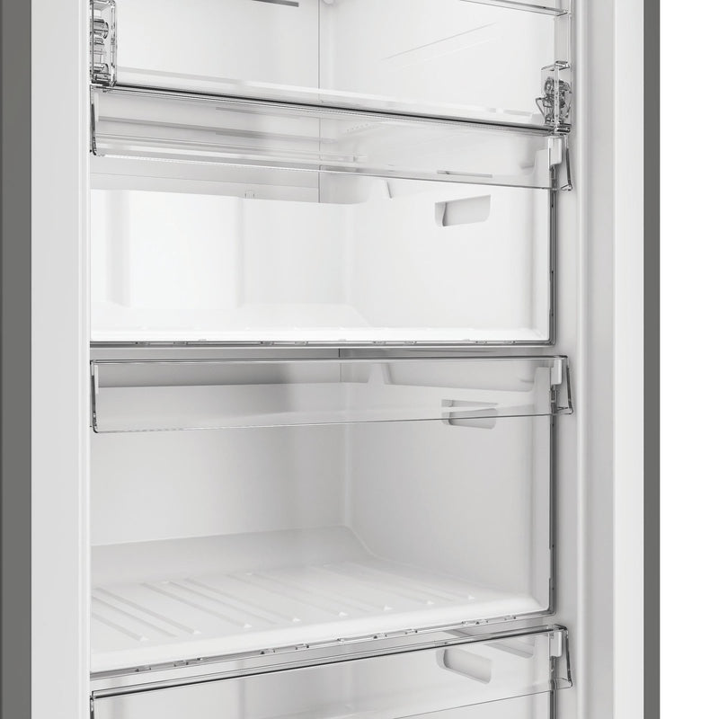 Hotpoint HPMFF1292XBR4UK 256L Freestanding Frost Free Tall Freezer - Dark Inox