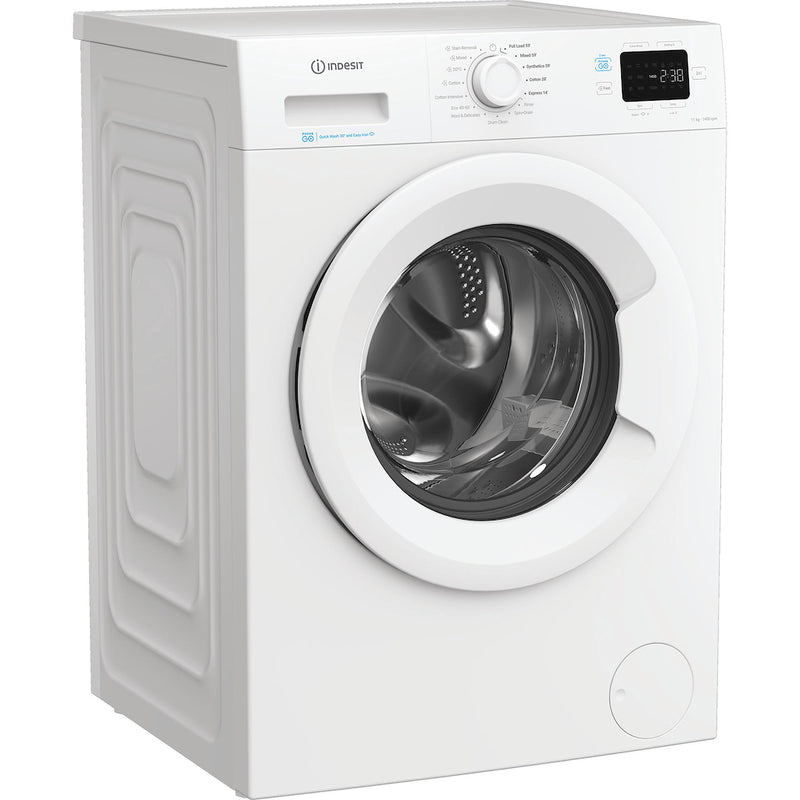 Indesit IP1146PUSHGOUK Freestanding 11kg 1400rpm Push&Go Washing Machine - White