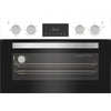 Hotpoint DIH10DW Built-In Double Oven - White Thumbnail