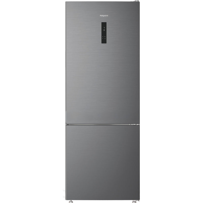 Hotpoint HPK26493XP5UKV 490L Freestanding 70/30 Dual No Frost Fridge Freezer with VitalCare - Brushed Steel