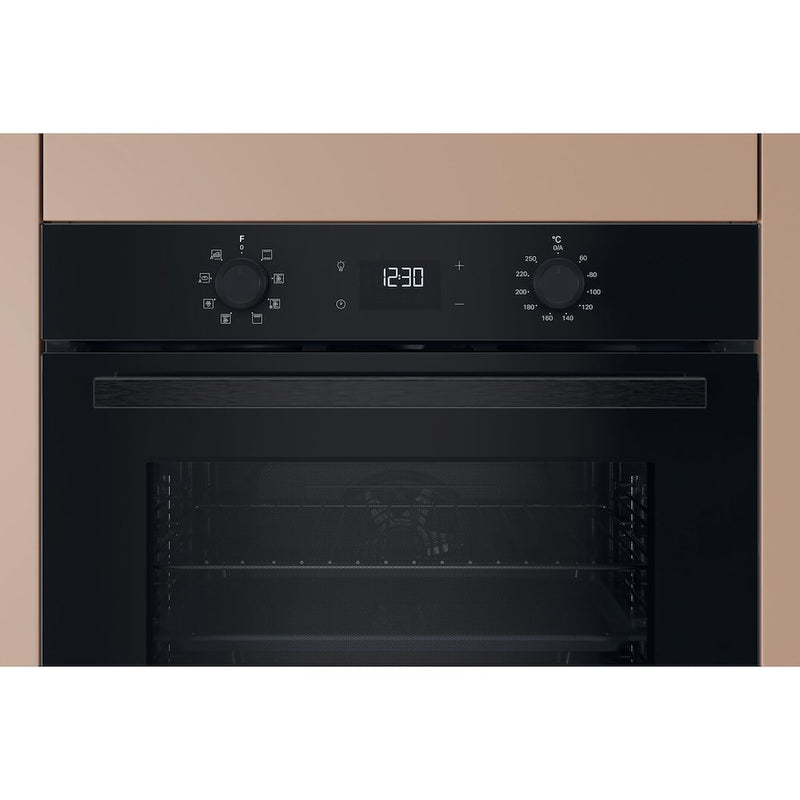 Hotpoint HO455CBUK Built-In Single Oven - Black
