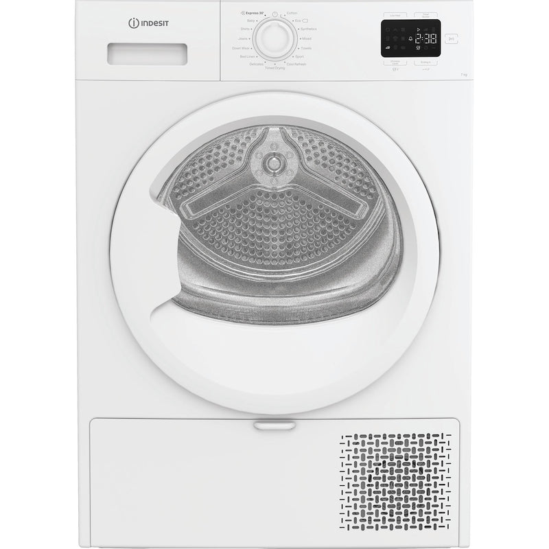 Indesit CYSD72DWWUK 7kg Heat Pump Tumble Dryer with QuickCycle