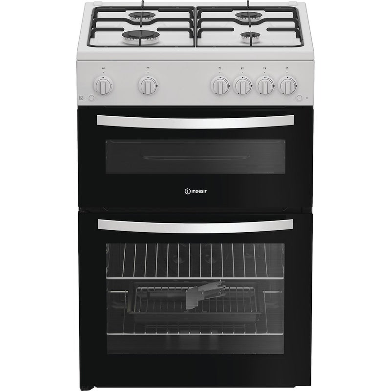 Indesit ITG6GW, 60cm Gas Cooker - White