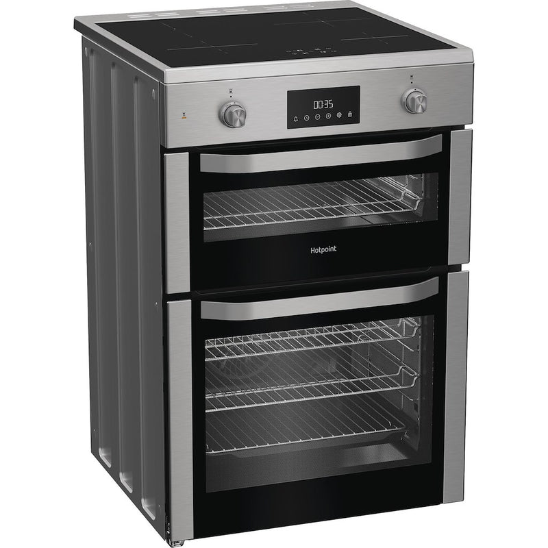 Hotpoint HDE6IDC2X, 60cm Induction Cooker - Inox