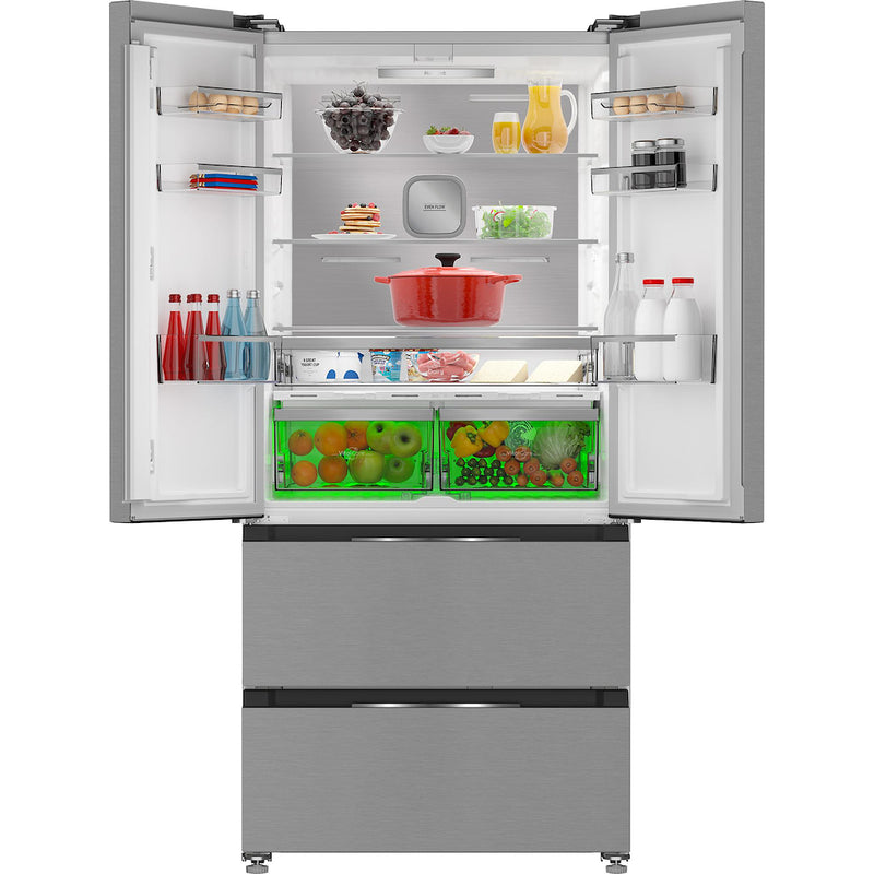 Hotpoint HPG26513XBR4UK Dual No Frost American Fridge Freezer with VitalCare - Dark Inox